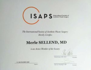 ISAPS active member until 2020